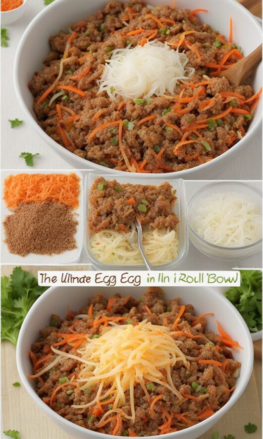 Unwrapped Delight Grandma Lilas Egg Roll In A Bowl Recipe Easy