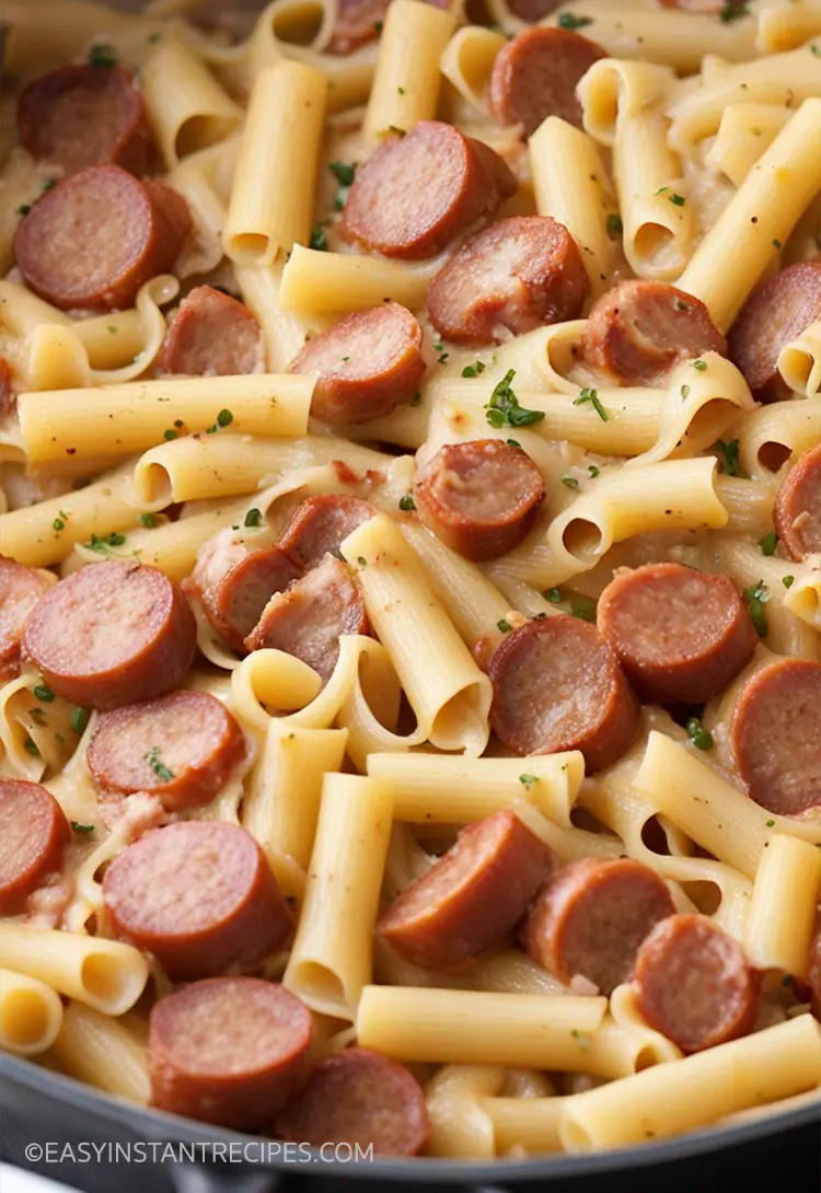 One Pot Wonder: Ultimate Cheesy Smoked Sausage Pasta Recipe