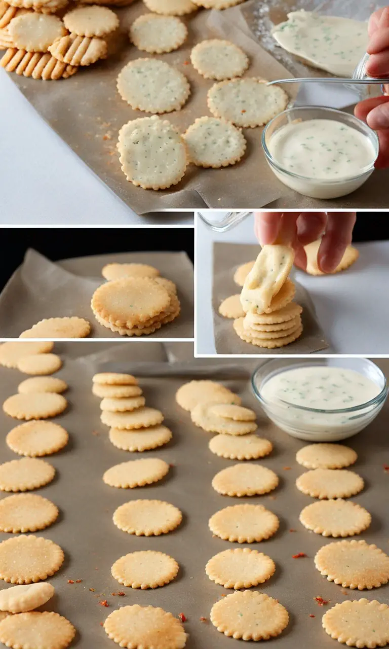Ingredients for Spicy Parmesan Ritz Crackers recipe