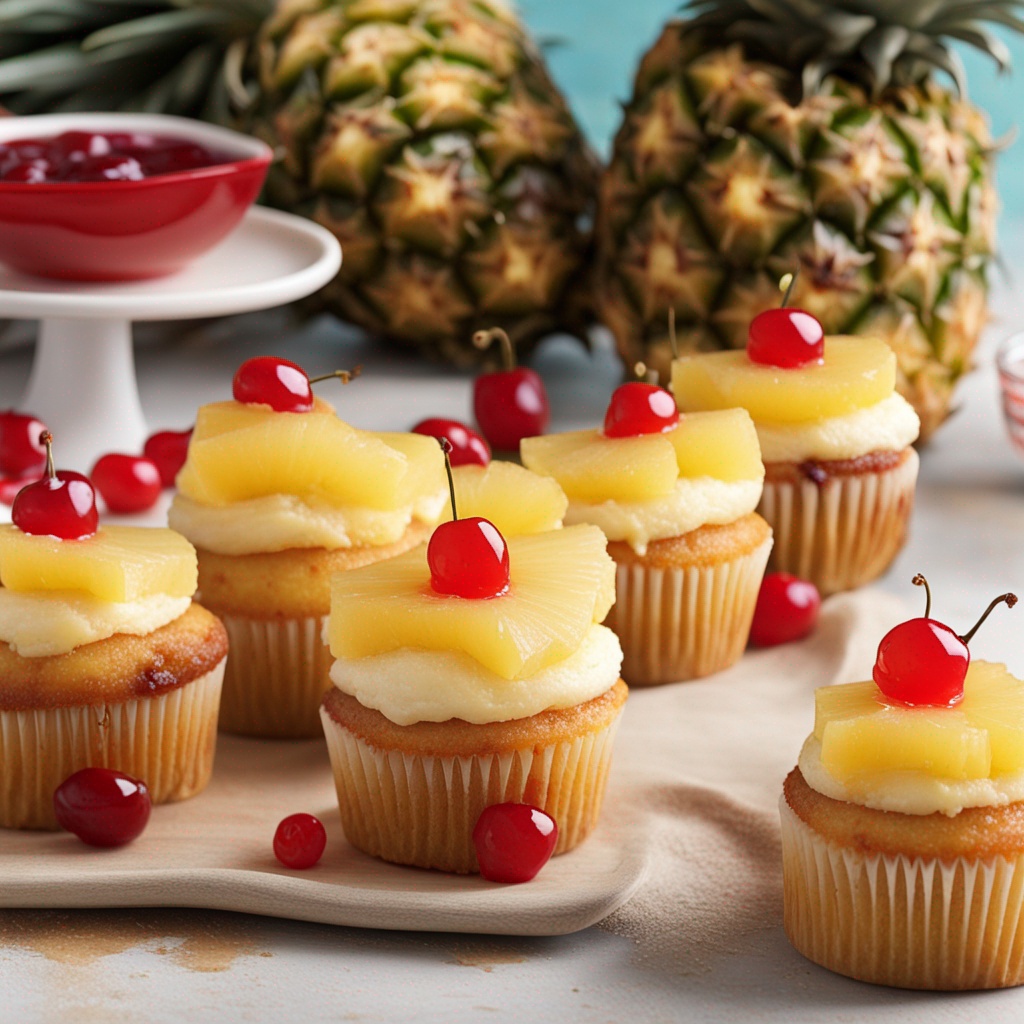 Every bite of these Pineapple Upside Down Cupcakes takes me back to my grandmother's kitchen.