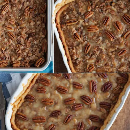 Delicious Homemade Pecan Pie Cobbler A Family Favorite Recipe Easy   Pecan Pie Cobbler Recipe 531x531 