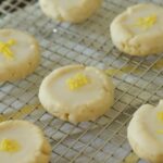 Baker Zesting Lemon for Cream Cheese Cookie