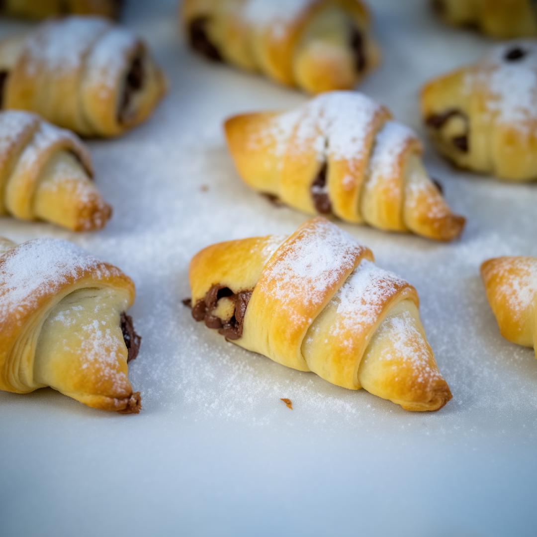 Discover the joy of baking with our simple 3-ingredient chocolate crescents – perfect for any family gathering!