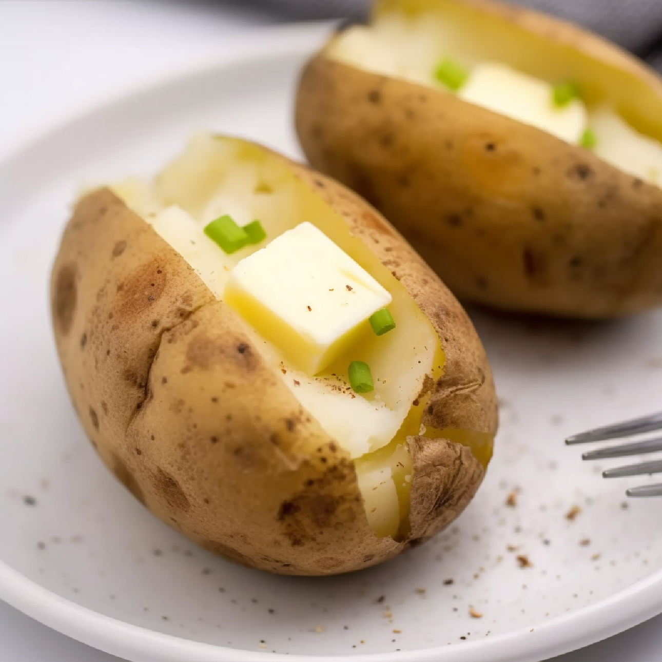 Master the art of making the perfect microwave baked potato with our simple guide. It's quick, easy, and absolutely delicious! Pin this for an effortless meal idea.