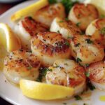 Unlock the secret to perfect Broiled Scallops and transform your dining experience with this gourmet seafood delight.