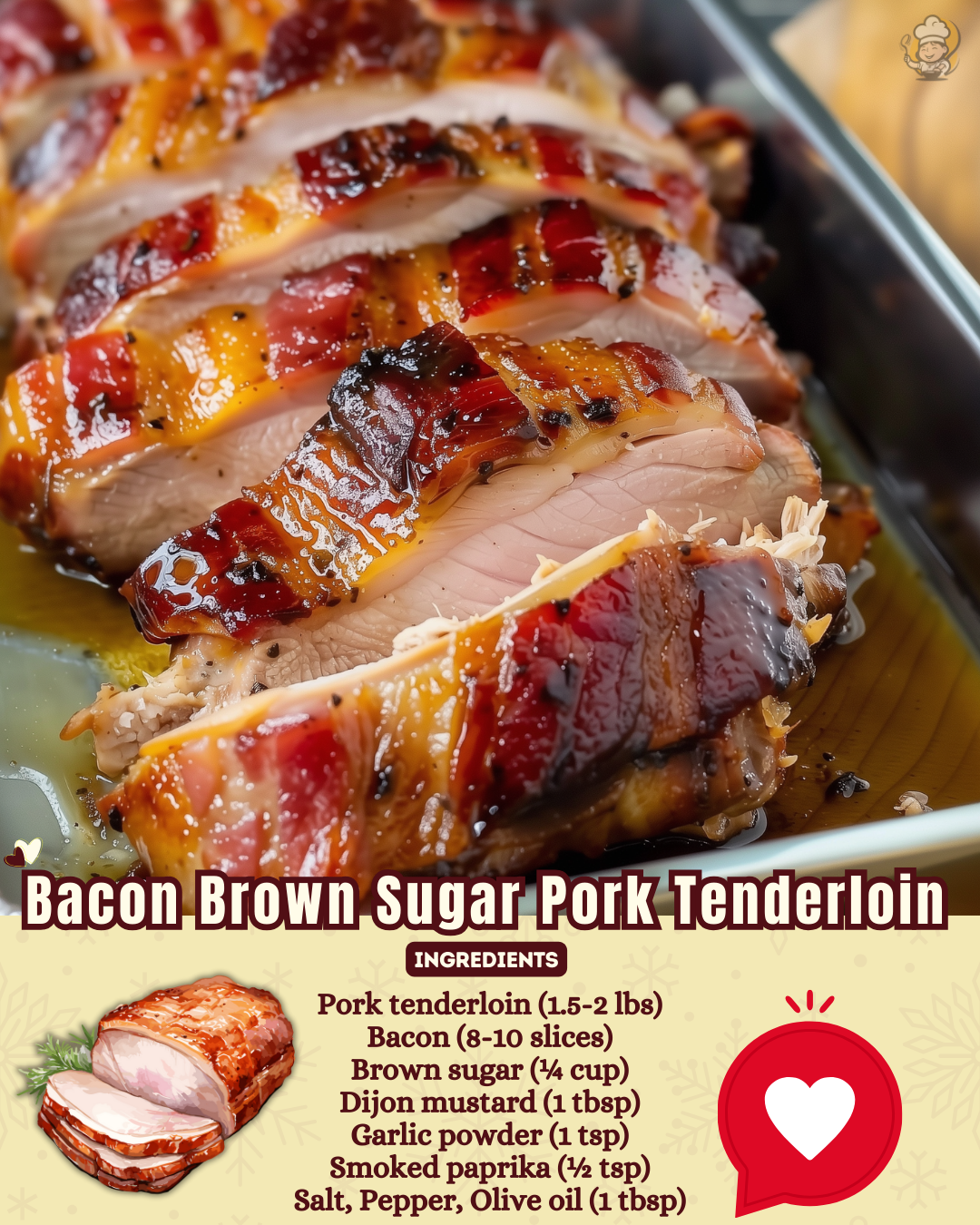 Bacon Brown Sugar Pork Tenderloin: The Sweet, Smoky Recipe You’ll Crave Every Week