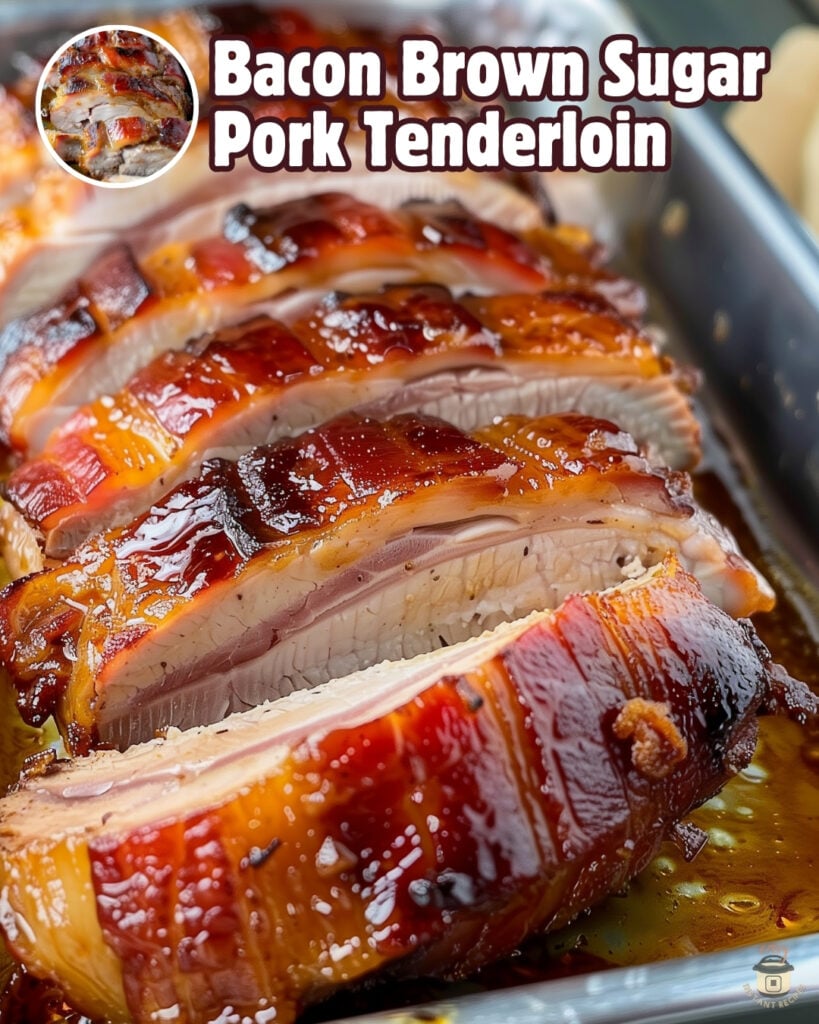 The Best Bacon Brown Sugar Pork Tenderloin Recipe