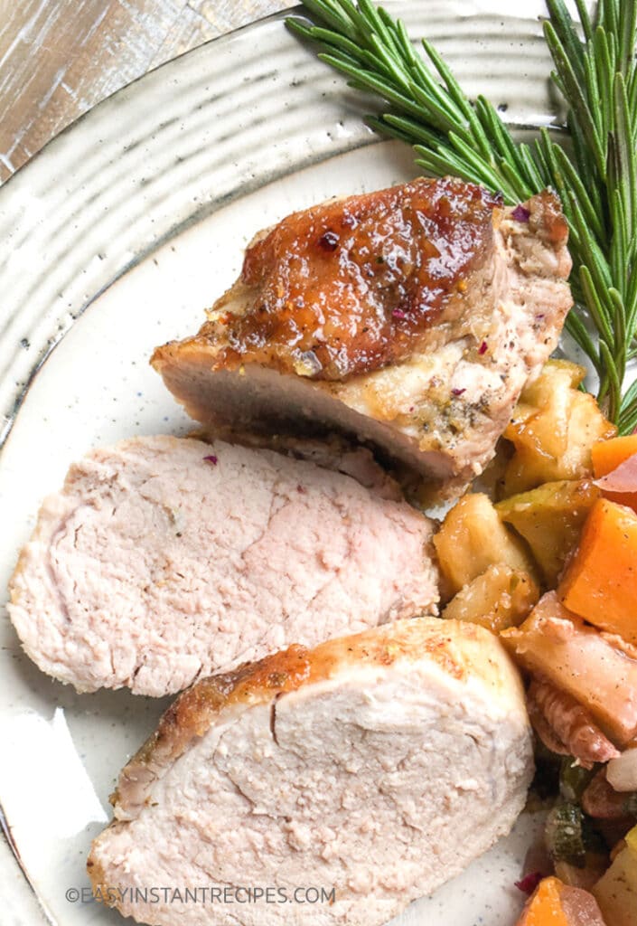 Instant Pot Pork Chops with Creamy Chive Sauce Easy Instant Recipes