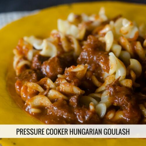 Pressure Cooker Hungarian Goulash Easy Instant Recipes