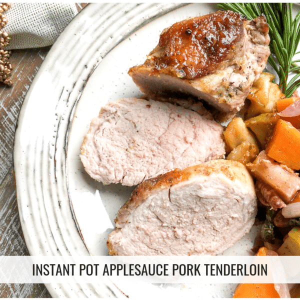 Instant Pot Applesauce Pork Tenderloin Easy Instant Recipes