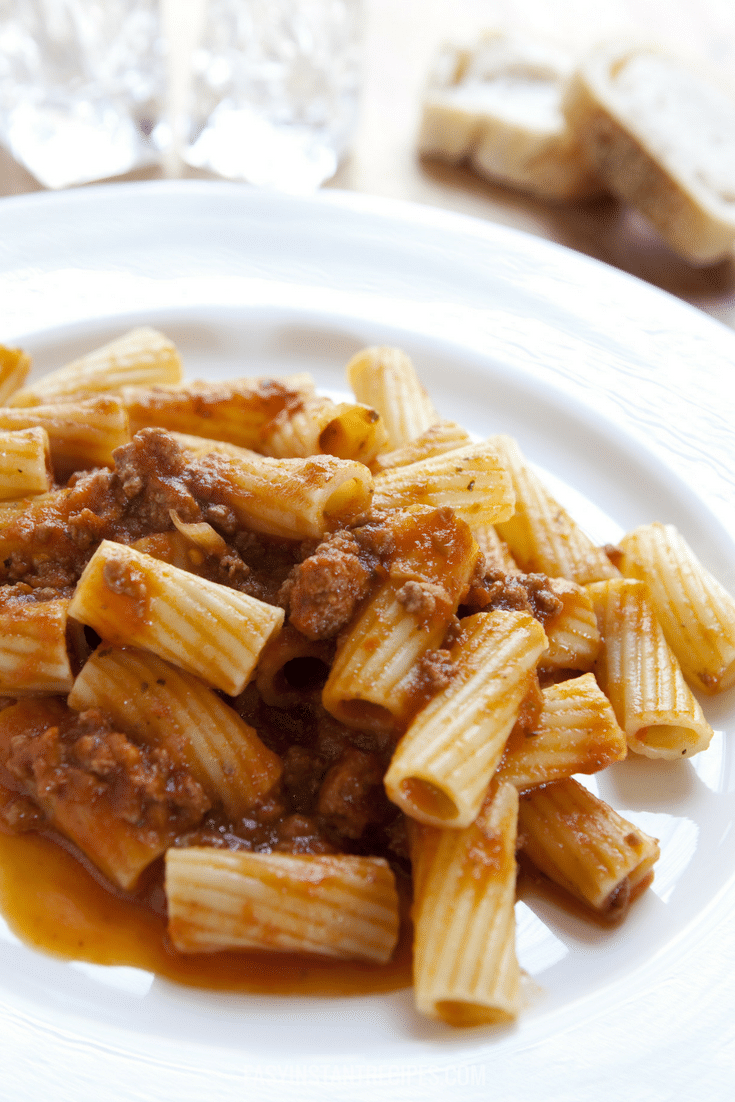 Instant Pot Beef Rigatoni Easy Instant Recipes