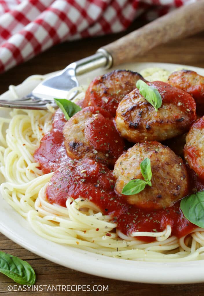 Instant Pot Spaghetti And Meatballs Easy Instant Recipes