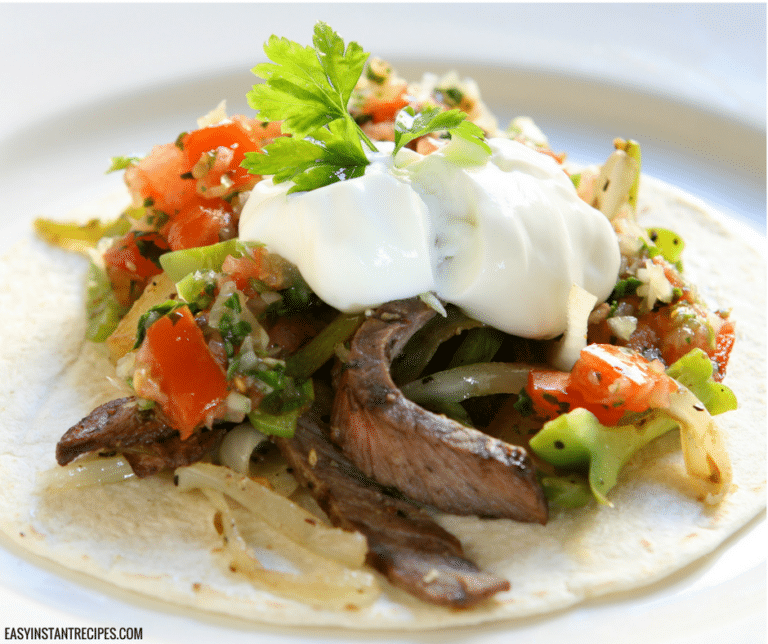 Perfectly Tender Instant Pot Steak Fajita Recipe Easy Instant Recipes