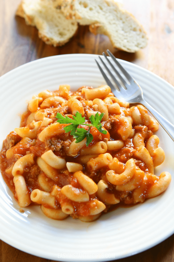 Instant Pot Goulash - Easy Instant Recipes