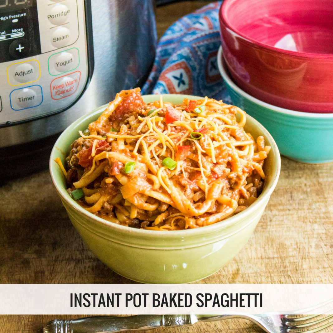 Instant Pot Baked Spaghetti Easy Instant Recipes
