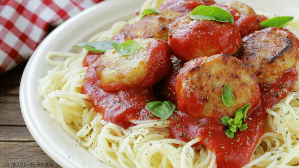 Instant Pot Spaghetti And Meatballs Recipe