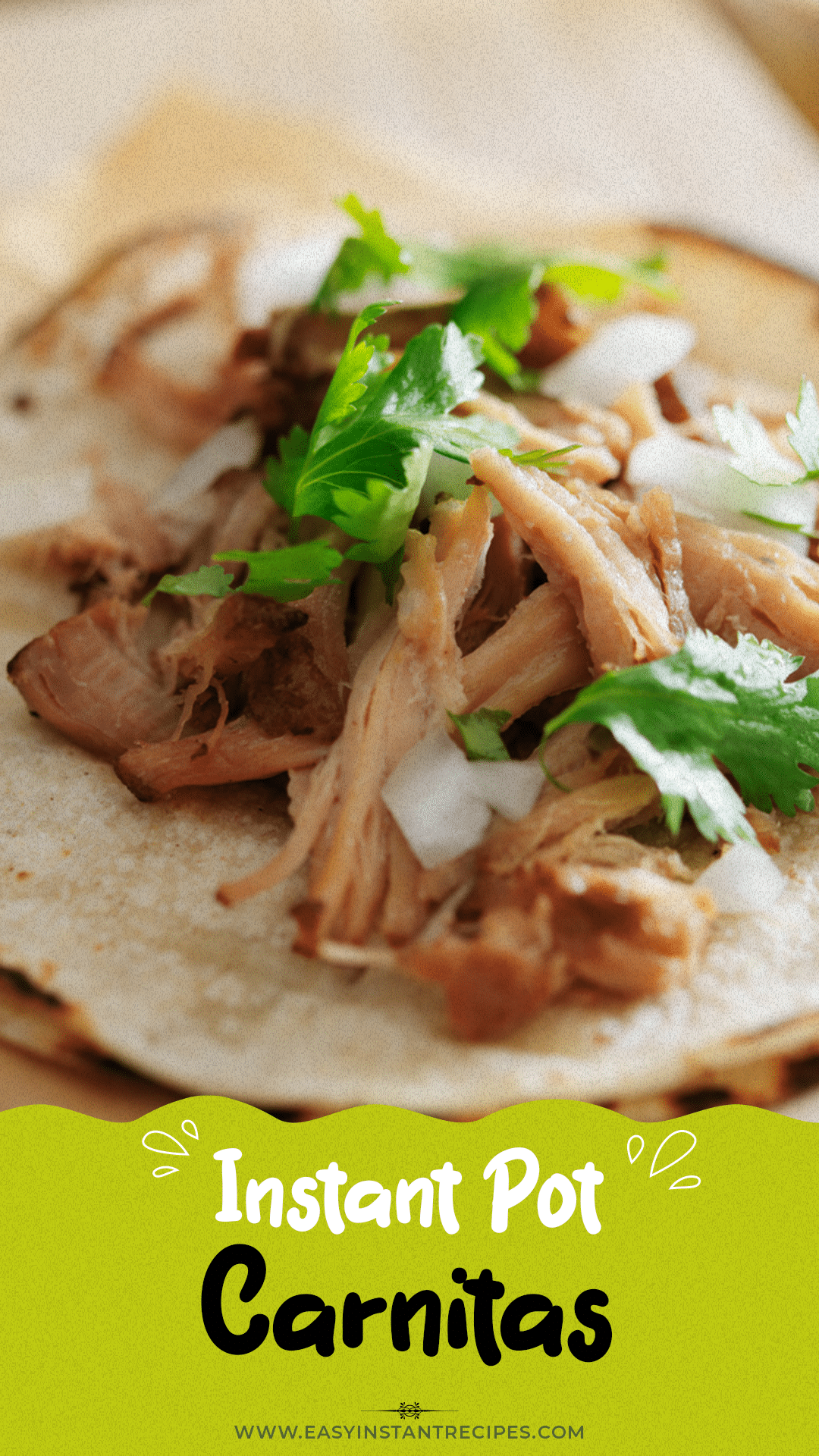 Instant Pot Carnitas Recipe Easy Instant Recipes   Instant Pot Carnitas Recipe Pin 