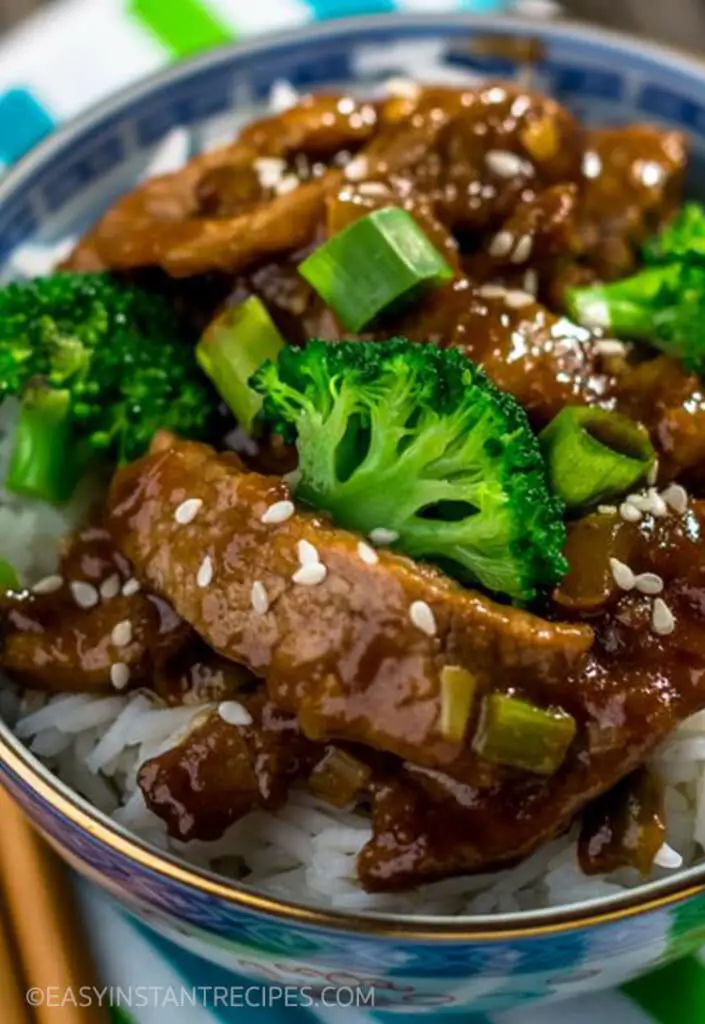 Instant Pot Mongolian Beef And Broccoli Easy Instant Recipes