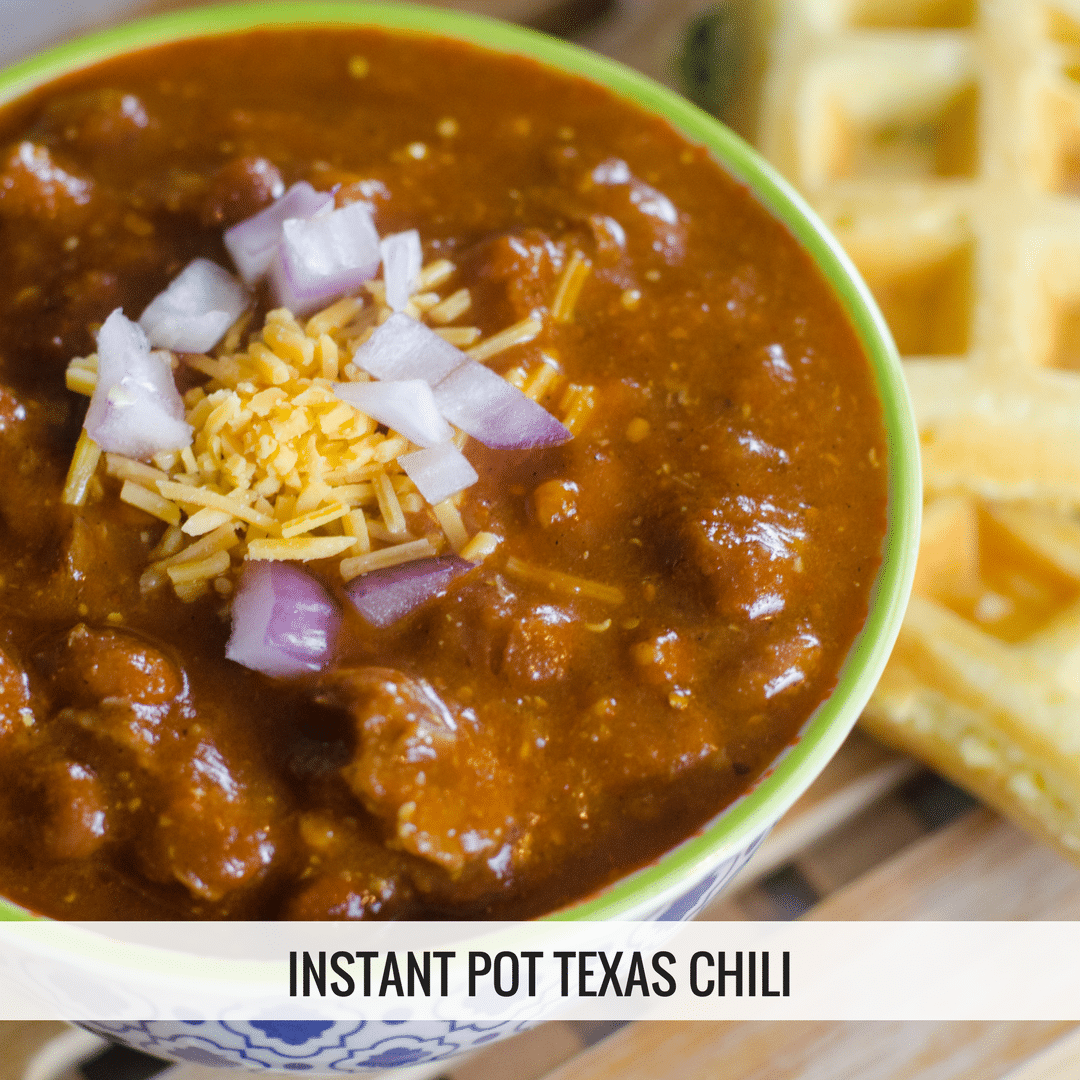 Pressure Cooker Texas Chili Recipe Easy Instant Recipes