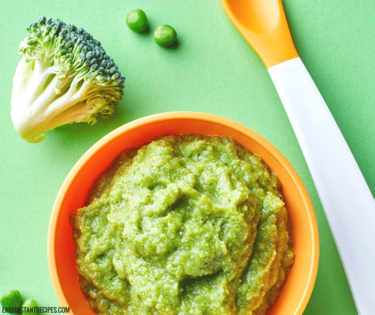 Instant Pot Peas and Broccoli Baby Food Easy Instant Recipes