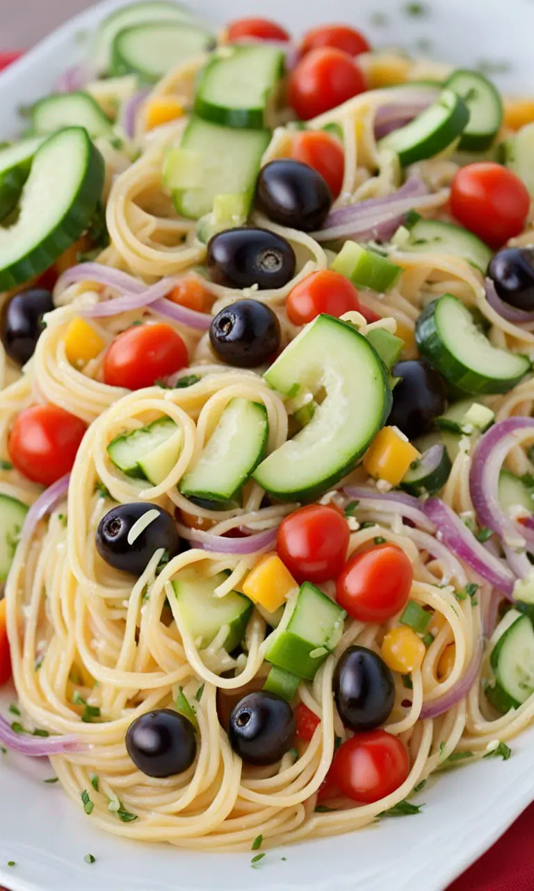 Best Spaghetti Salad.