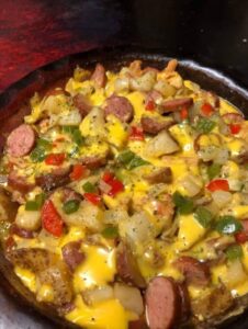 Heartwarming Cheese Potato & Smoked Sausage Casserole Recipe
