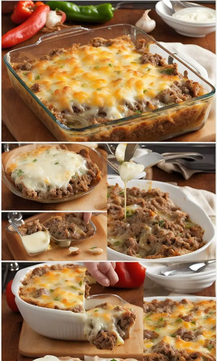 The Perfect Philly Cheese Steak Casserole: A Gourmet Experience on a ...