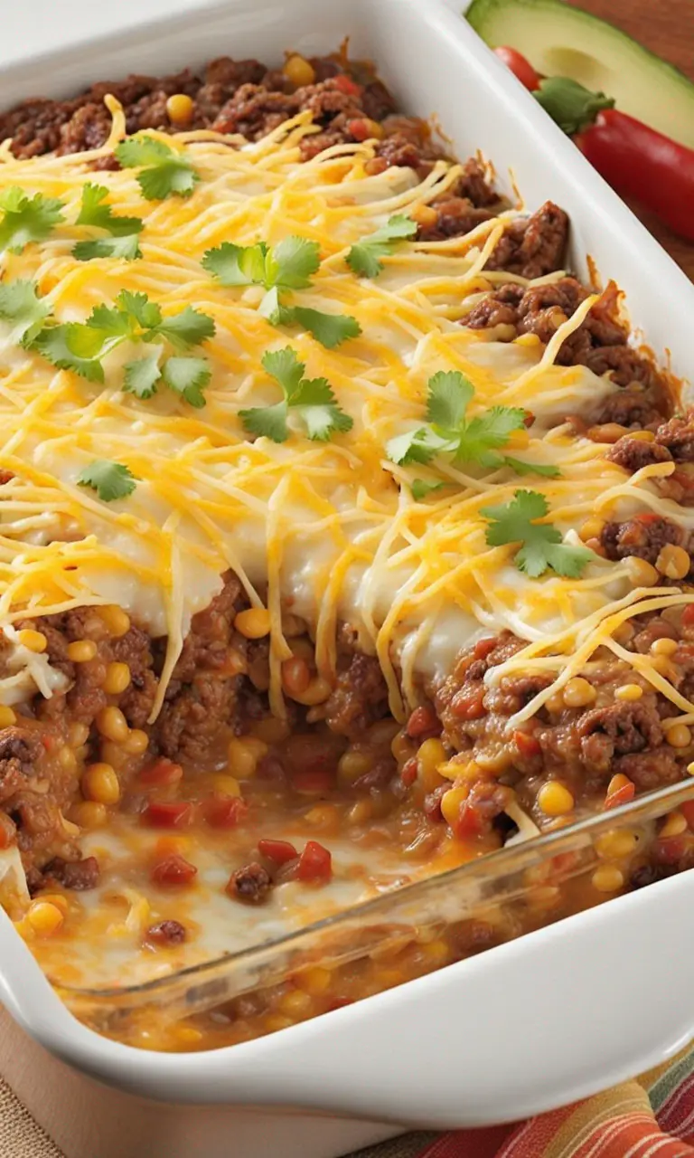 Love this Mexican Tortilla Casserole recipe? Make sure to pin it to your favorite Pinterest board