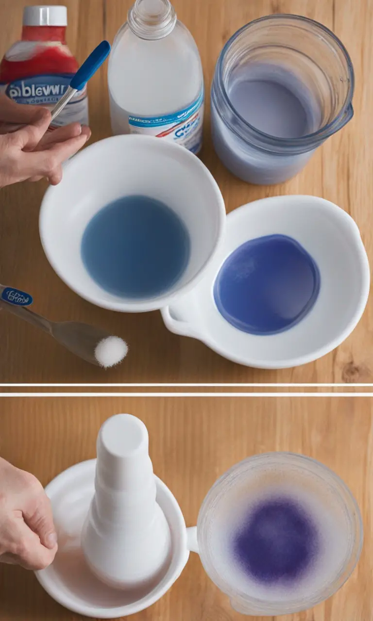 Ingredients for DIY Stain Remover.
