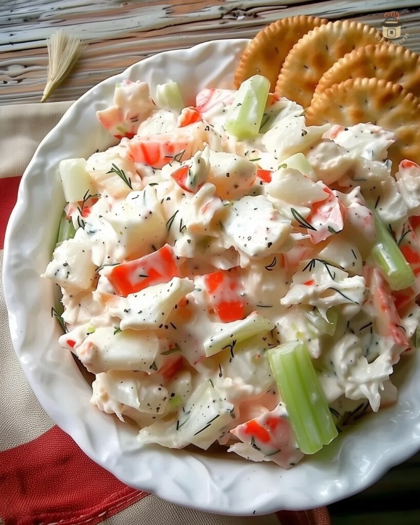 Crab Seafood Salad: A Taste of Freshness!