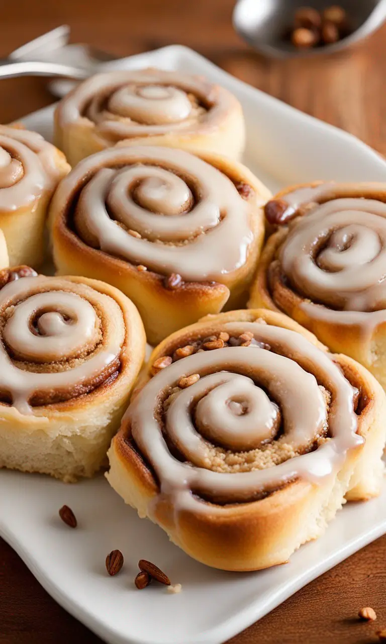 Perfectly arranged cinnamon rolls ready for the oven.