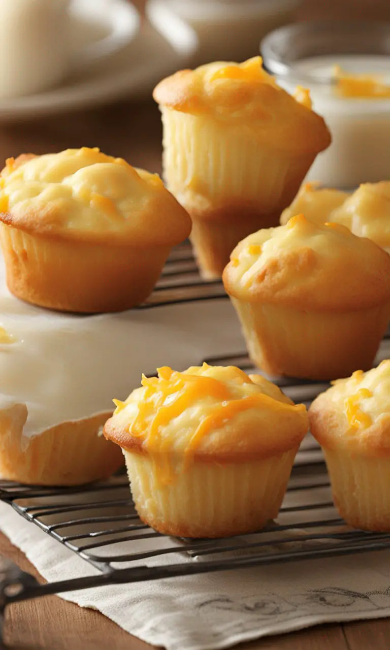 Cheddar Cheese Muffins Pin for Pinterest