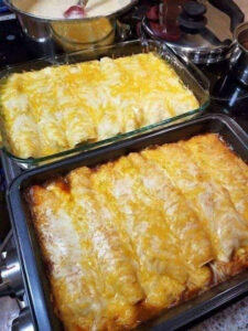 Irresistible Cream Cheese Chicken Enchiladas Recipe: A Culinary Delight!
