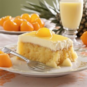 Sumptuous Pineapple Sunshine Cake: A Family Recipe Reimagined