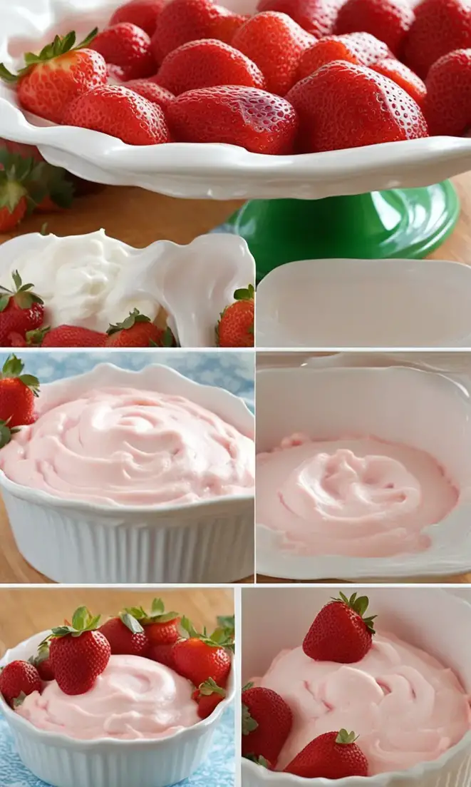 The key is in the quality of strawberries – the riper, the better. Ensure the cream cheese is at room temperature for smooth blending, and let the dessert set for the right amount of time to achieve the perfect consistency.