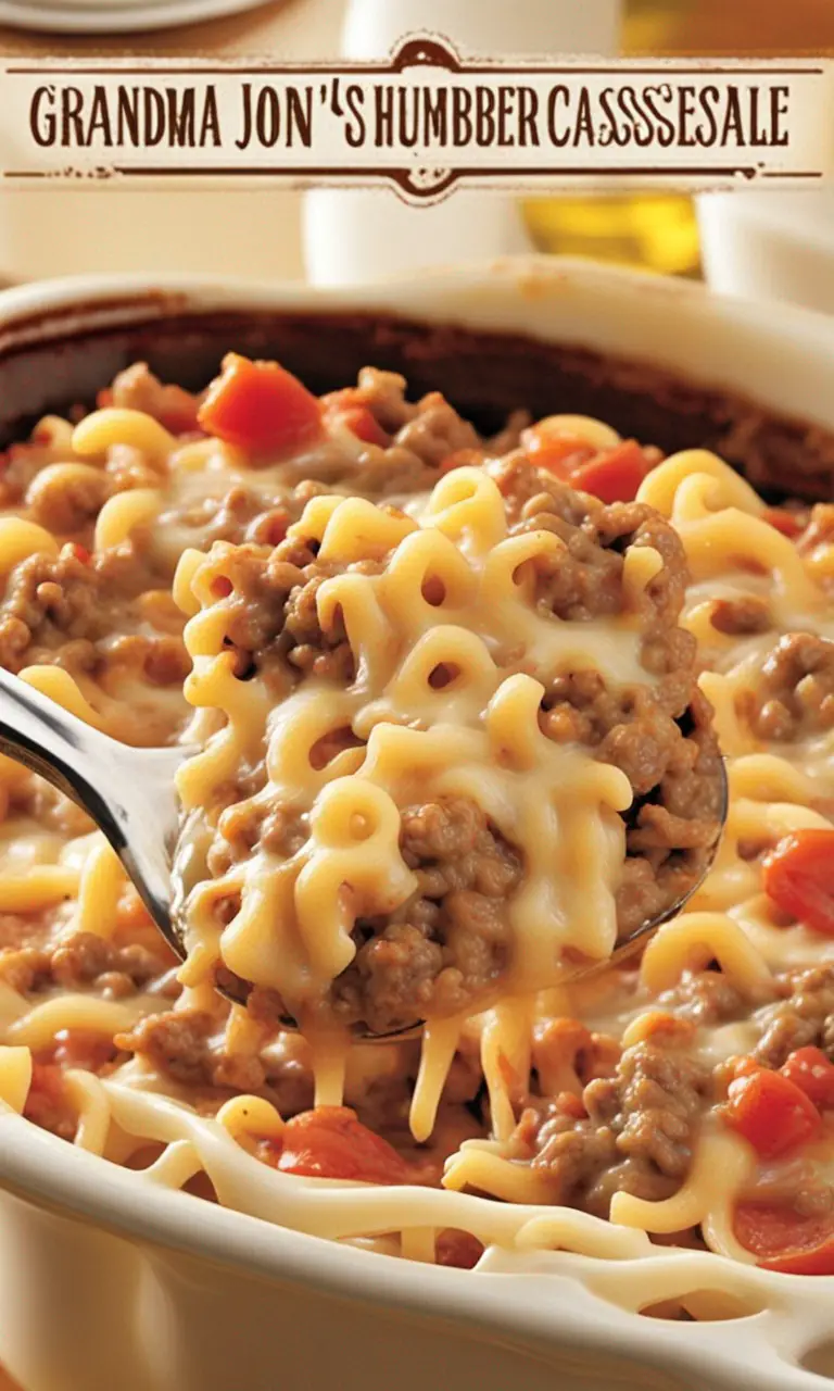 Don’t forget to pin this scrumptious Cheesy Hamburger Casserole recipe to your 'Family Favorites' board.