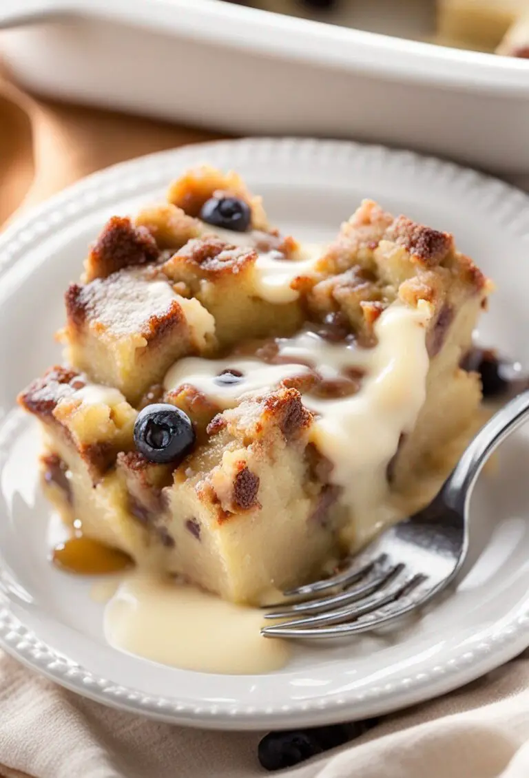 This keto version of Grandma's Old Fashioned Bread Pudding with Vanilla Sauce allows you to enjoy a classic dessert without straying from your low-carb lifestyle.