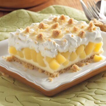 No-Bake Pineapple Cream Dessert: A Tropical Delight for Your Sweet ...