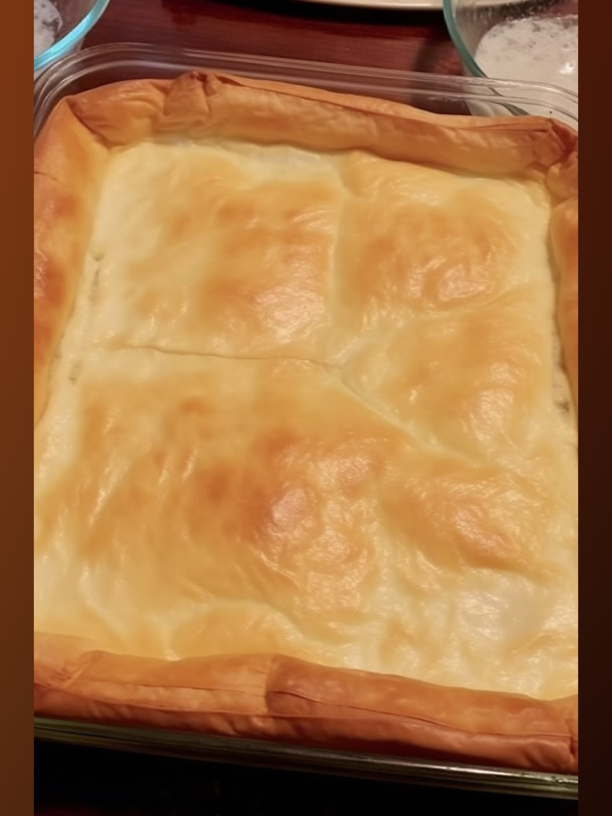 Step-by-step preparation of Ooey Gooey Bars, showcasing the mixing process.