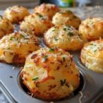 Discover the joy of making Cheesy Mashed Potato Puffs with my easy-to-follow recipe that turns leftovers into a delightful snack or side dish!