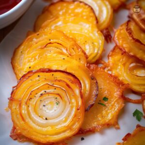 Crunchy Cheesy Onion Crisps—A Tasty Treat