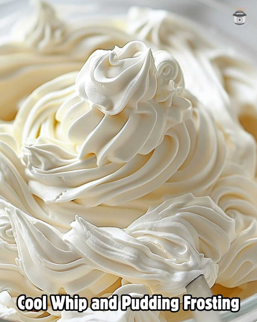 Cool Whip & Pudding Frosting: The Perfect Dessert Topping!