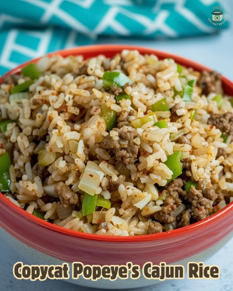 Cajun Rice from Popeyes: Authentic Flavor, Convenience