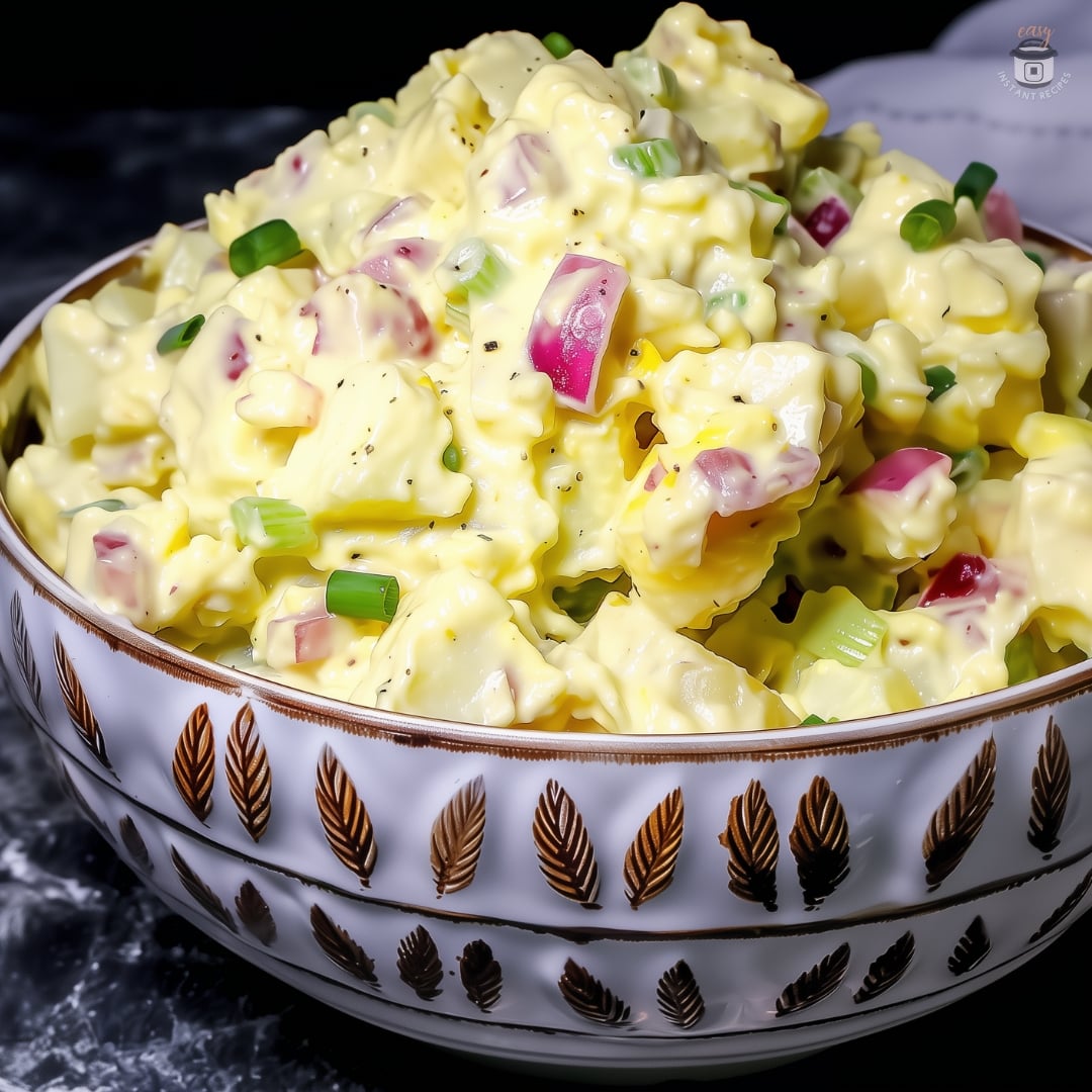 Grandma’s Famous Dill Pickle Potato Salad Recipe