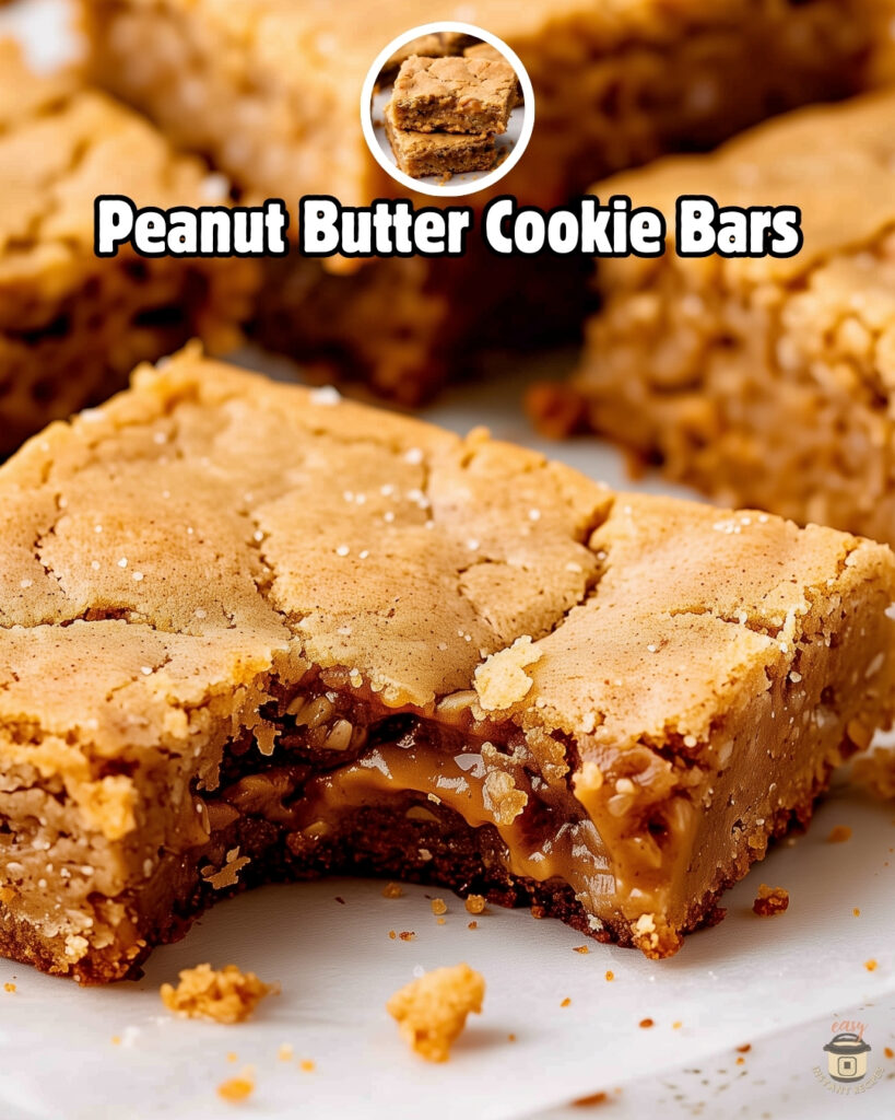 Best Peanut Butter Cookie Bars Recipe