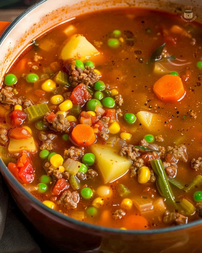 levate Your Meal Prep Game with Easy Hamburger Soup