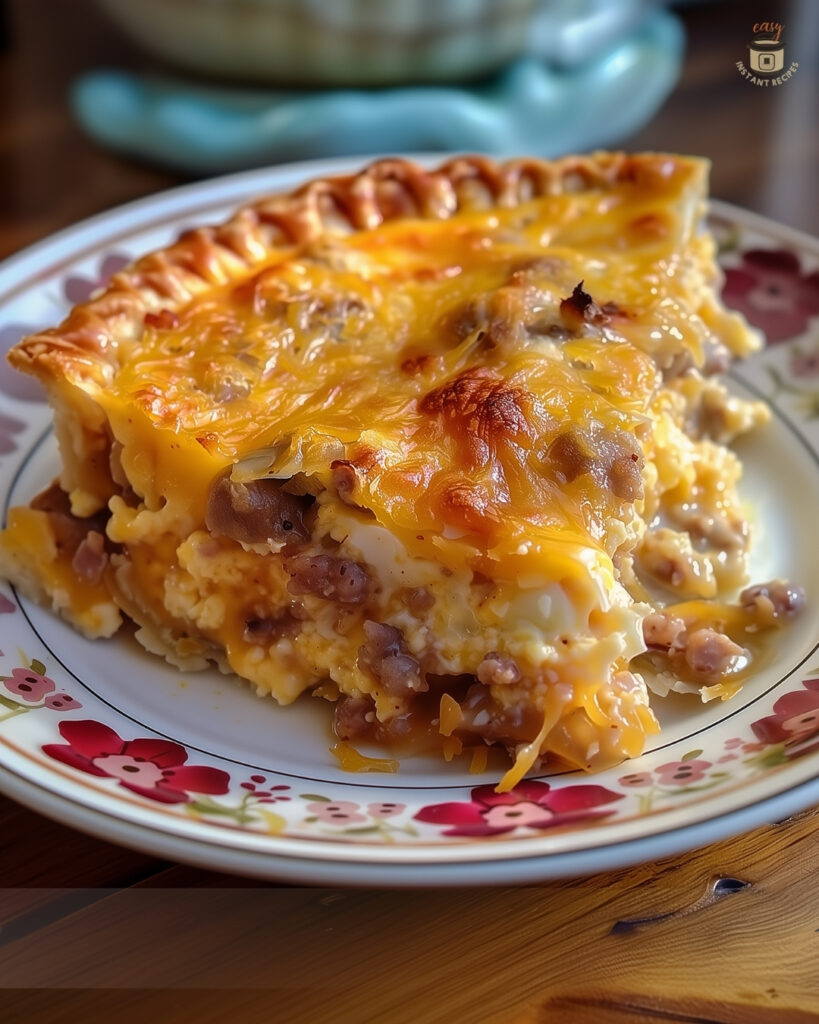 Monterey Sausage Pie Recipe: Delicious & Easy to Make