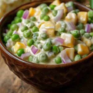 1950s Classic Old Fashioned Pea Salad