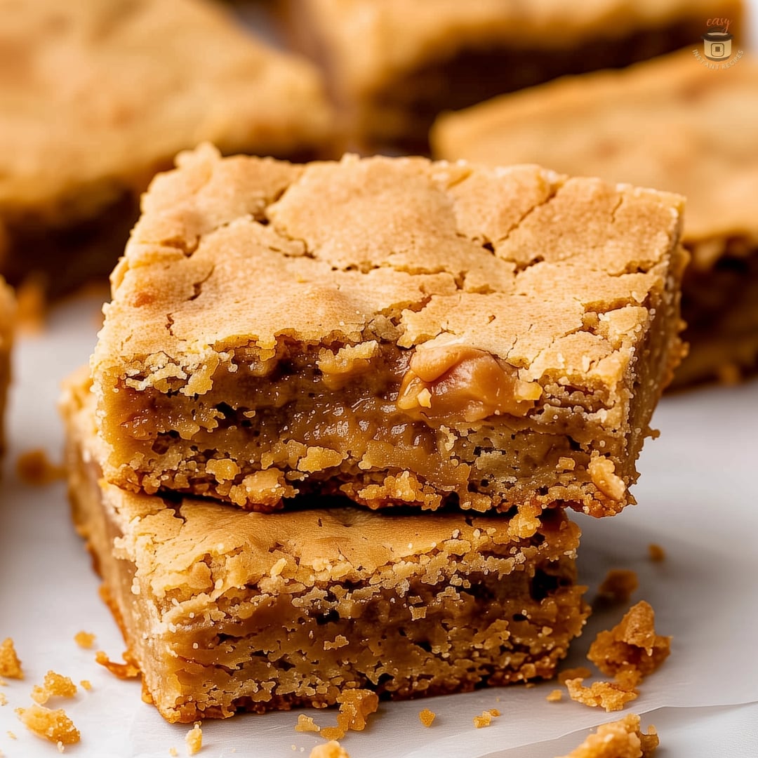 Perfect Peanut Butter Cookie Bars