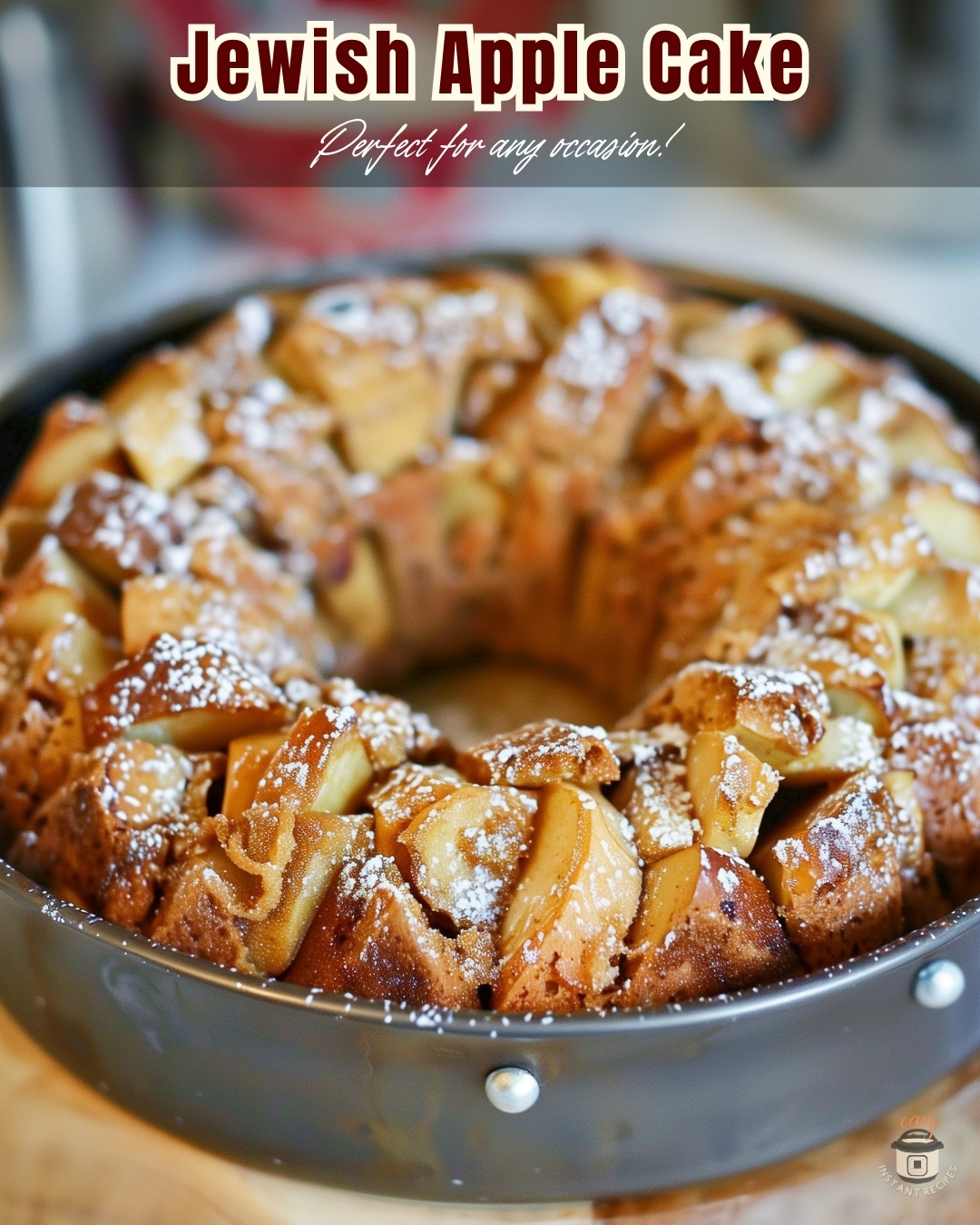 Homemade Jewish Apple Cake: Moist, Flavorful & Perfect for Any Occasion